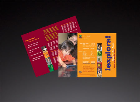 marketing campaign for a museum: brochure